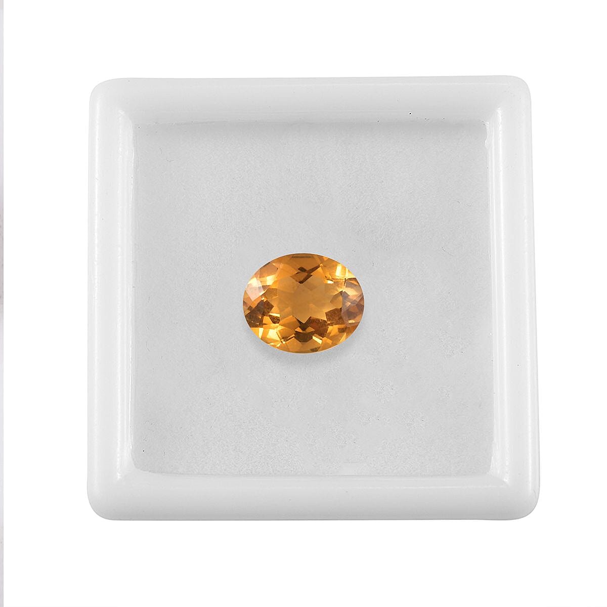 AA Brazilian Citrine (Octillion 9 mm) 2.50 ctw Loose Gemstone