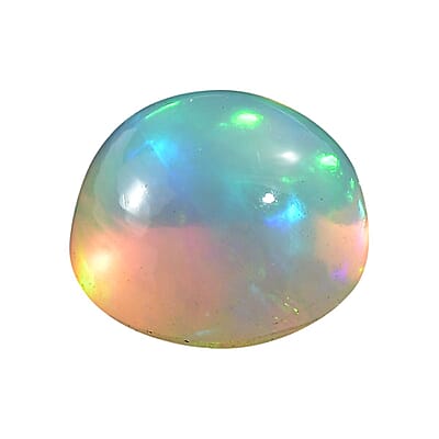 AA Ethiopian Welo Opal (Rnd 8 mm) 1.07 ctw Loose Gemstone