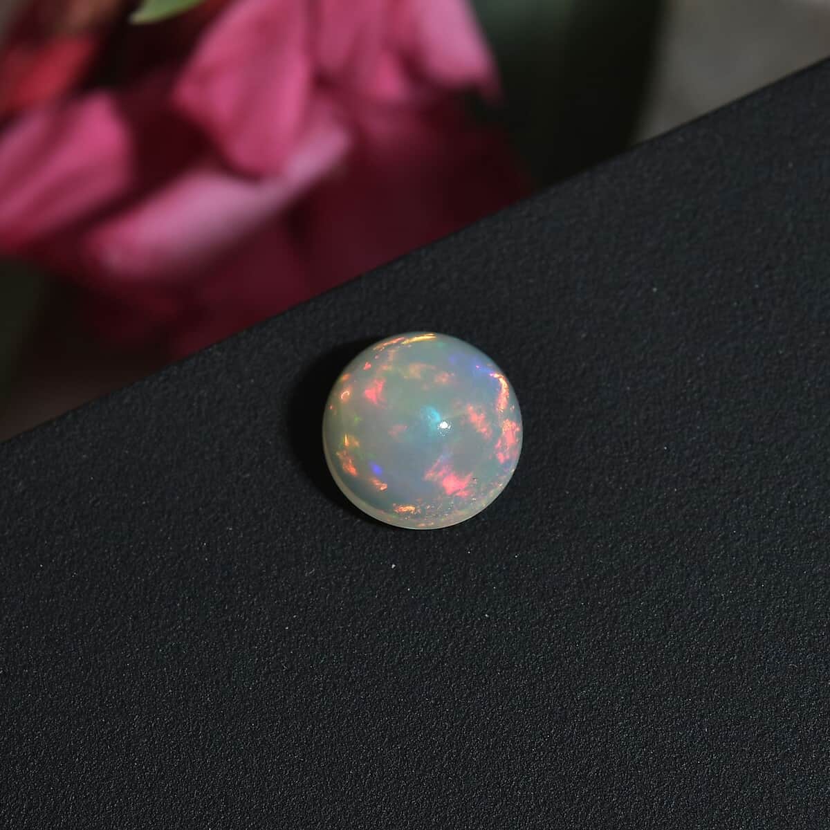 Ethiopian Welo Opal (Rnd 9 mm) 1.51 ctw Loose Gemstone image number 1