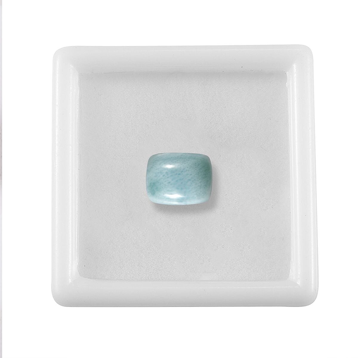 Larimar (Cush 10x8 mm) 2.98 ctw Loose Gemstone