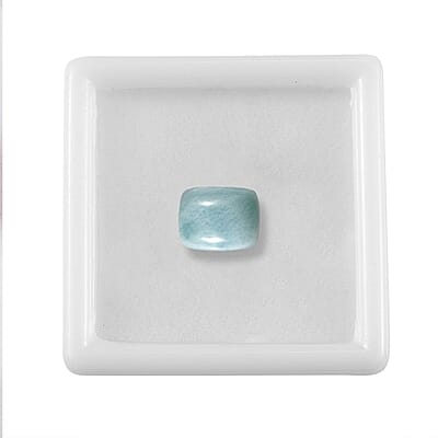 Larimar (Cush 10x8 mm) 2.98 ctw Loose Gemstone