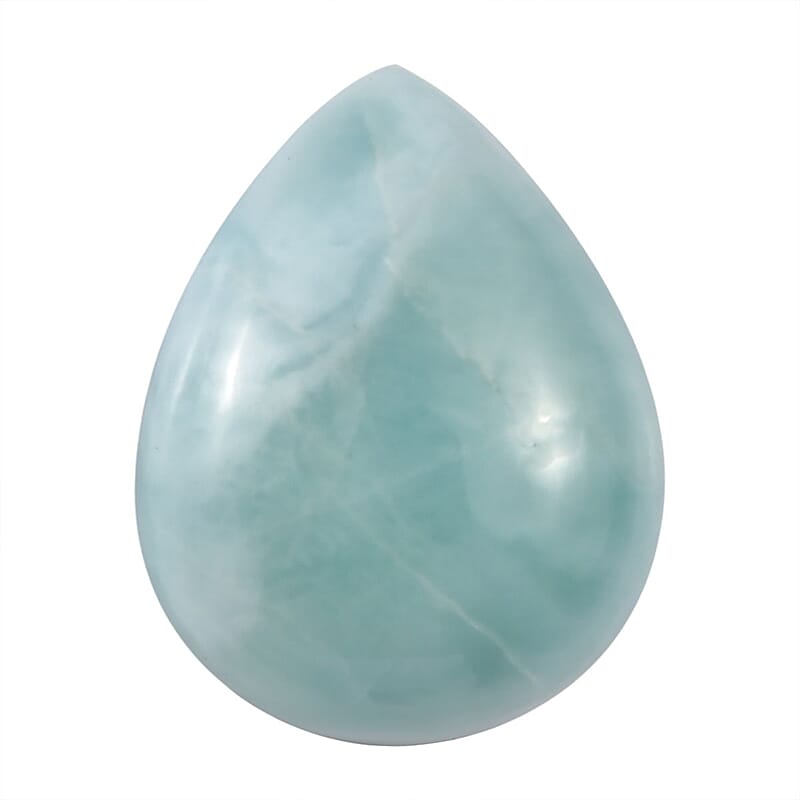 Larimar (Pear 10x8 mm) 3.03 ctw Loose Gemstone