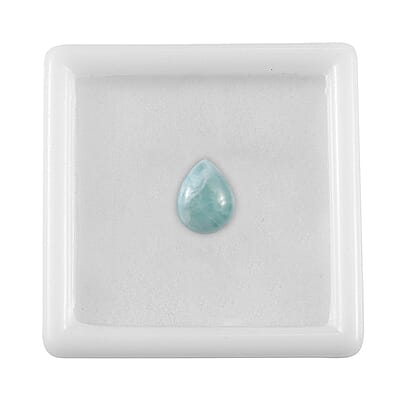 Larimar (Pear 10x8 mm) 3.03 ctw Loose Gemstone