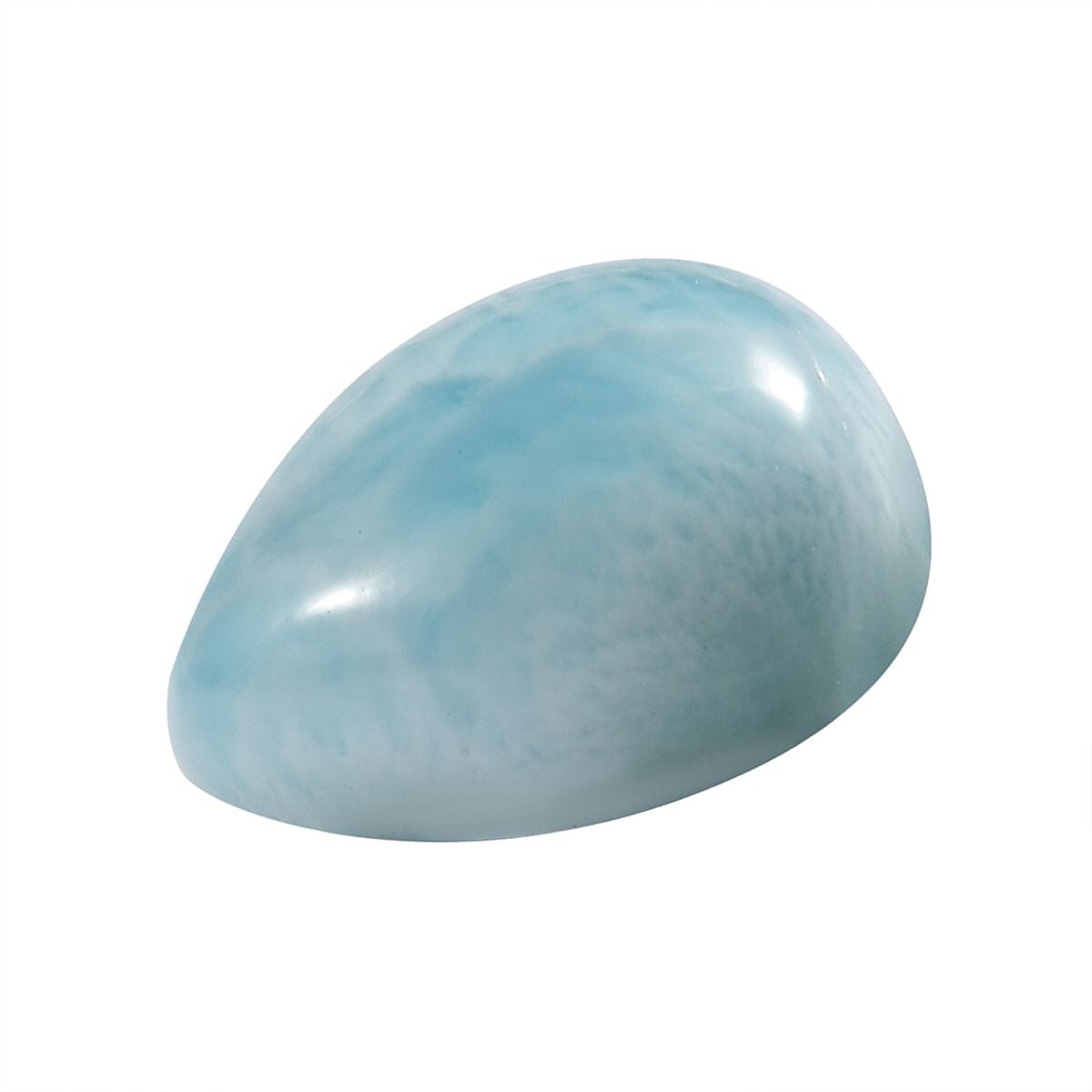 AA Larimar (Pear 10x8 mm) 2.51 ctw Loose Gemstone