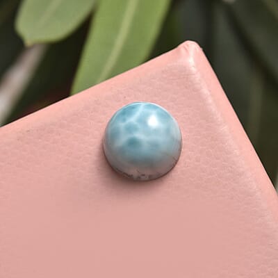 AA Larimar (Rnd 9 mm) 2.40 ctw Loose Gemstone