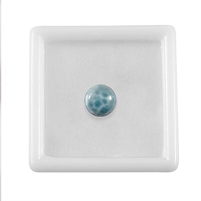 AA Larimar (Rnd 9 mm) 2.40 ctw Loose Gemstone
