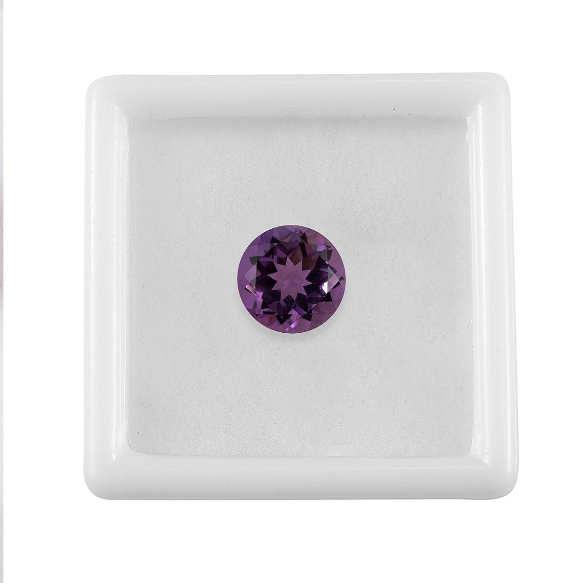 Mashamba Amethyst (Rnd 10 mm) 3.04 ctw Loose Gemstone