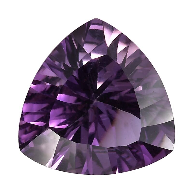 AA Mashamba Amethyst (Trl 11 mm) 3.54 ctw Loose Gemstone