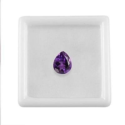 AA Moroccan Amethyst (Pear 10x8 mm) 1.89 ctw Loose Gemstone