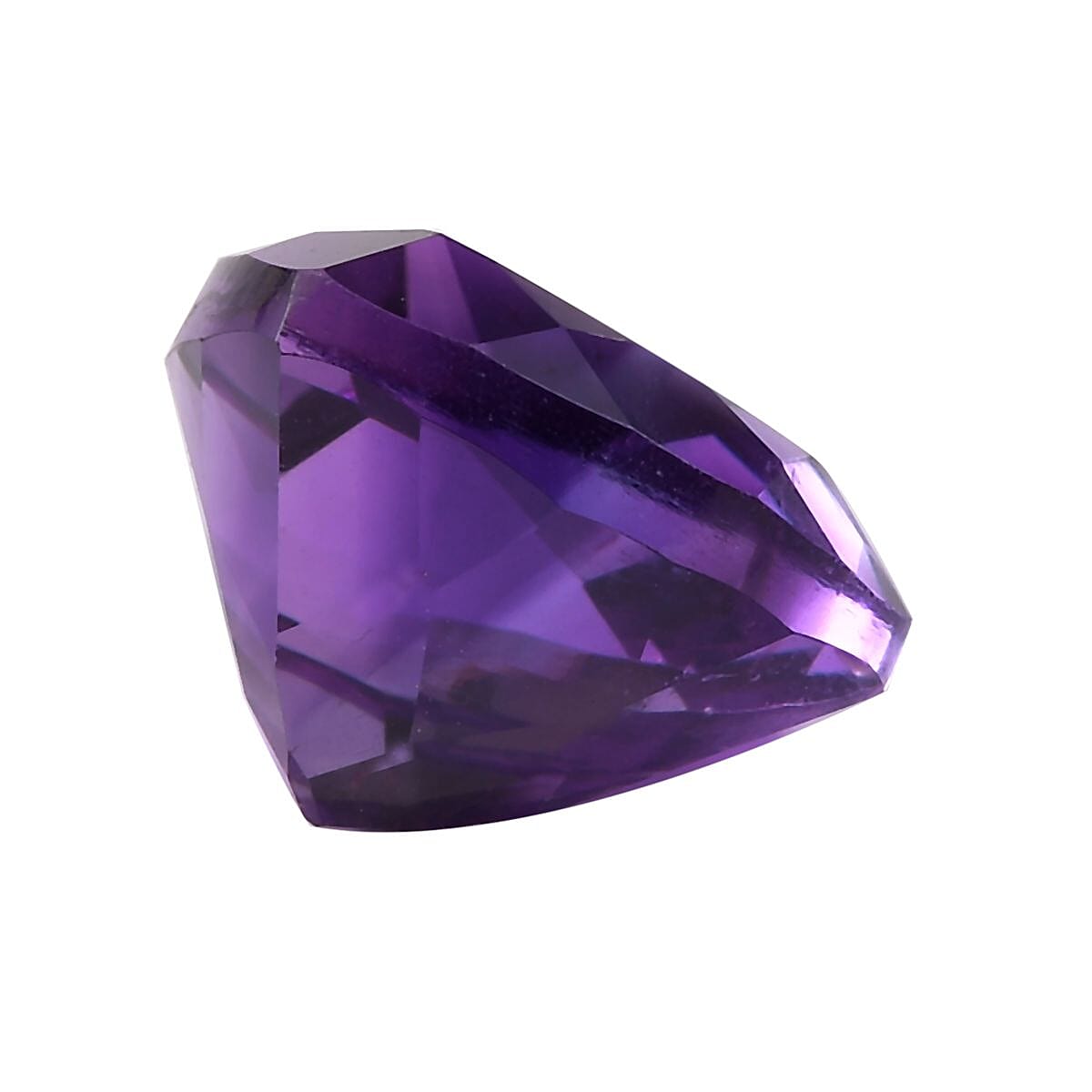 AA Moroccan Amethyst (Trl 9 mm) 2.32 ctw Loose Gemstone