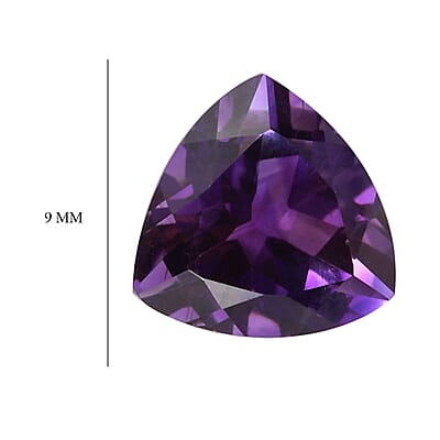 AA Moroccan Amethyst (Trl 9 mm) 2.32 ctw Loose Gemstone