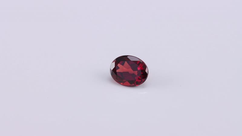 Mozambique Garnet (Ovl 9x7 mm) 1.87 ctw Loose Gemstone