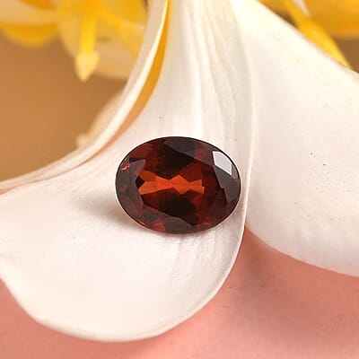 Mozambique Garnet (Ovl 9x7 mm) 1.87 ctw Loose Gemstone