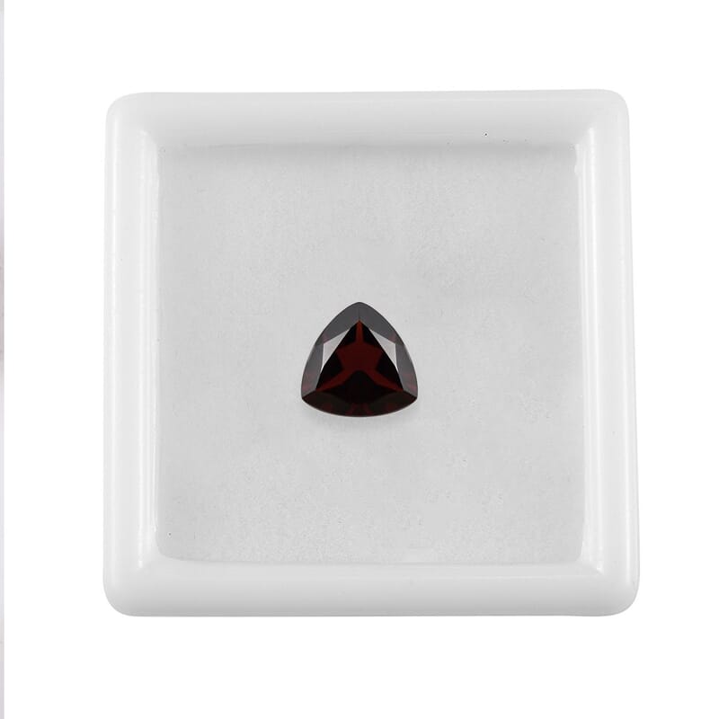 AA Mozambique Garnet (Rnd 9 mm) 2.66 ctw Loose Gemstone
