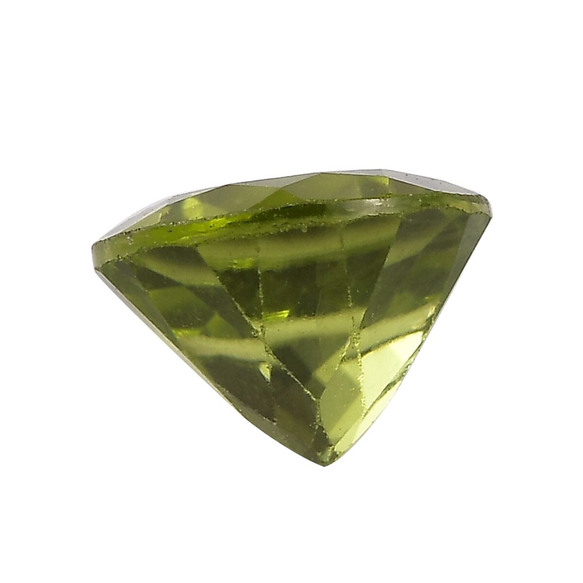 Peridot Set of 2 (Rnd 7 mm) 2.87 ctw Loose Gemstone image number 2