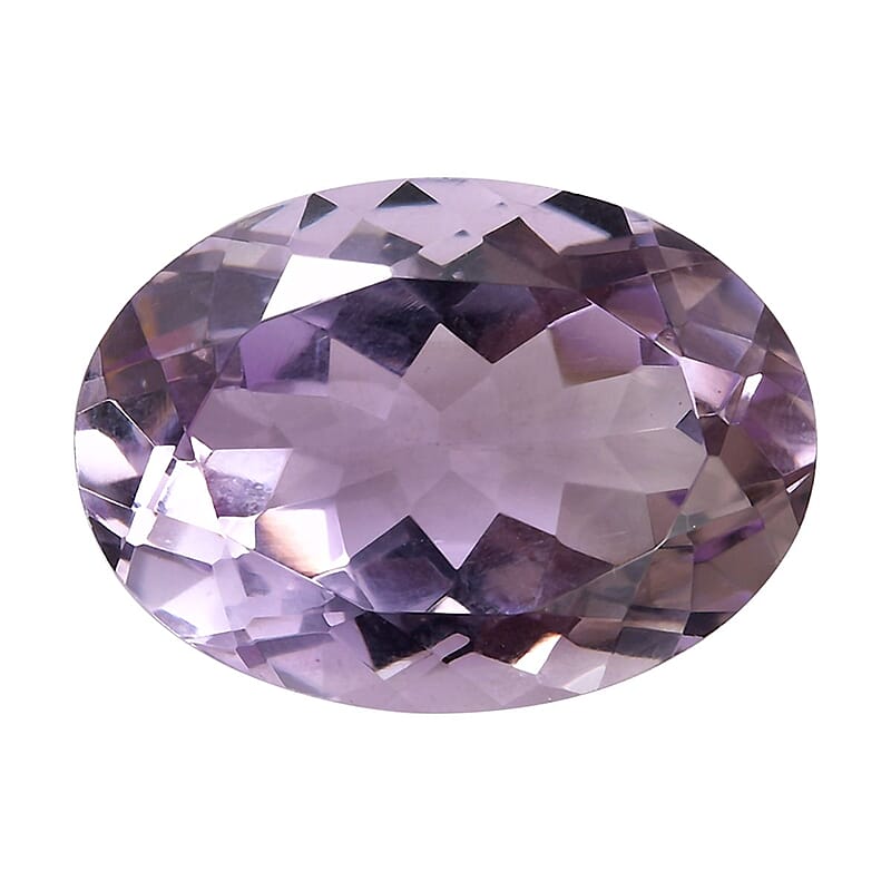 Rose De France Amethyst (Ovl 18x13 mm) 9.25 ctw Loose Gemstone