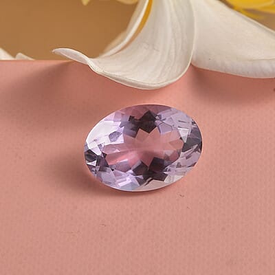 Rose De France Amethyst (Ovl 18x13 mm) 9.25 ctw Loose Gemstone