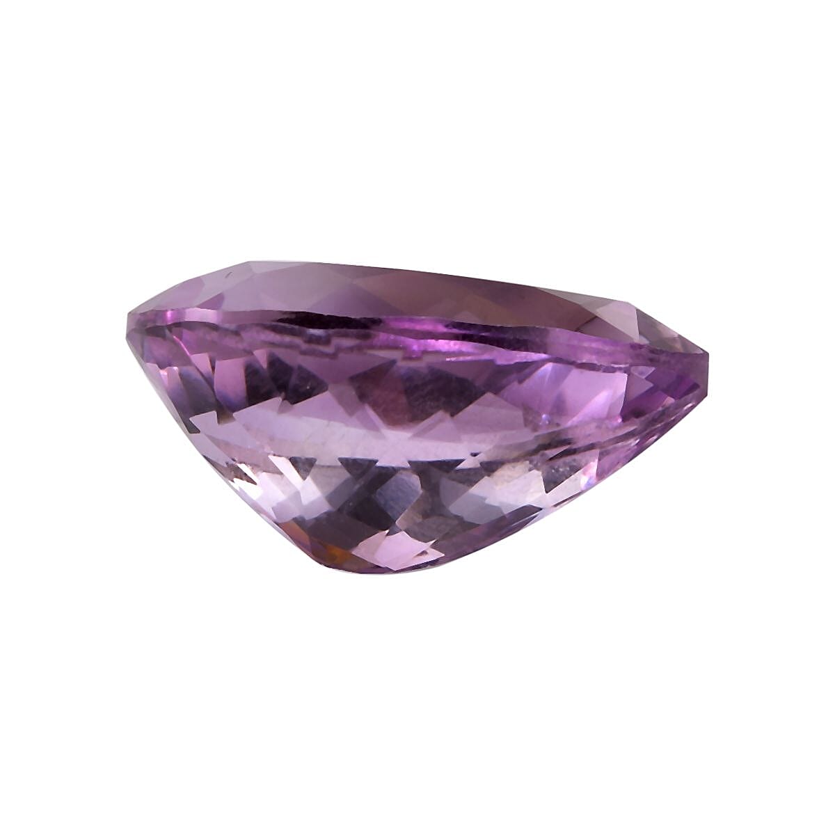 Rose De France Amethyst (Pear 18x13 mm) 9.63 ctw Loose Gemstone image number 2