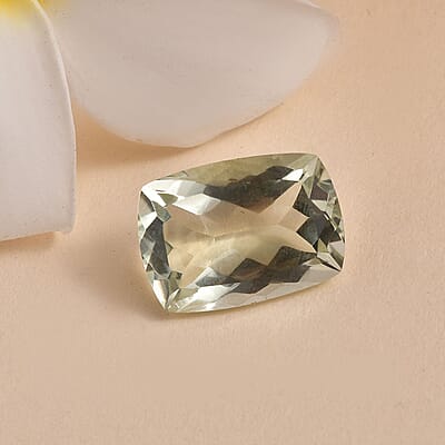 Montezuma Prasiolite (Cush 18x13 mm) 10.92 ctw Loose Gemstone