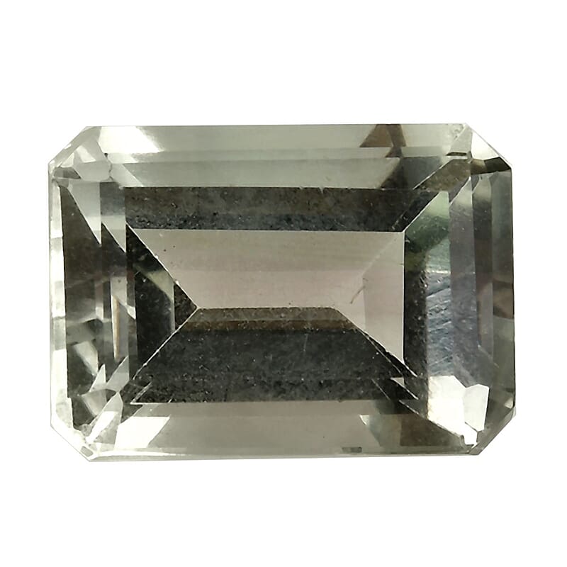 Montezuma Prasiolite (Oct 14x10 mm) 6.50 ctw Loose Gemstone