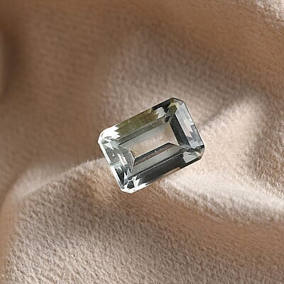 Montezuma Prasiolite (Oct 14x10 mm) 6.50 ctw Loose Gemstone