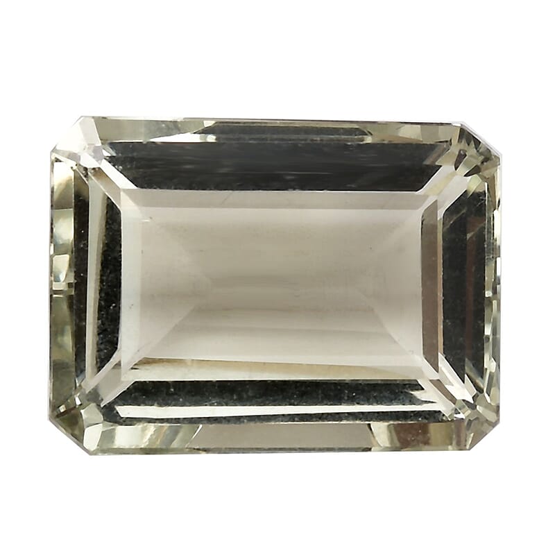 Montezuma Prasiolite (Oct 16x12 mm) 10.16 ctw Loose Gemstone