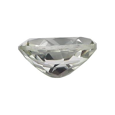 Montezuma Prasiolite Set of 2 (Ovl 12x10 mm) 8.03 ctw Loose Gemstone