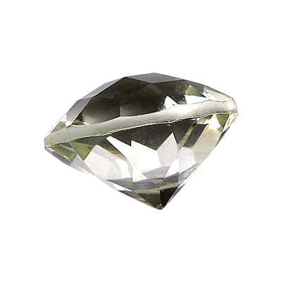 Montezuma Prasiolite Set of 2 (Rnd 10 mm) 6.45 ctw Loose Gemstone