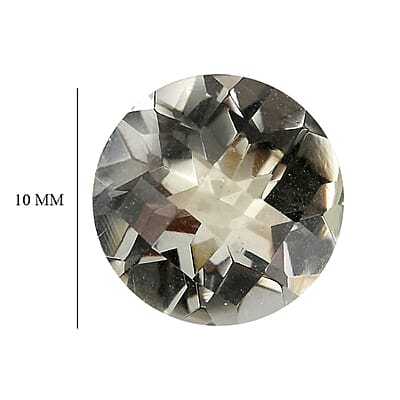 Montezuma Prasiolite Set of 2 (Rnd 10 mm) 6.45 ctw Loose Gemstone