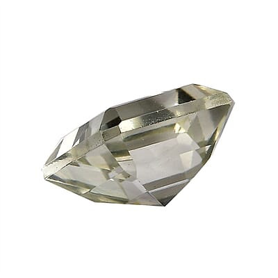 Montezuma Prasiolite Set of 2 (Sqr 9 mm) 6.51 ctw Loose Gemstone