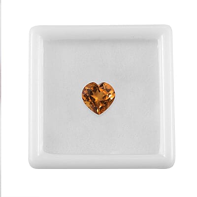 AAA Serra Gaucha Citrine (Hrt 9 mm) 2.14 ctw Loose Gemstone