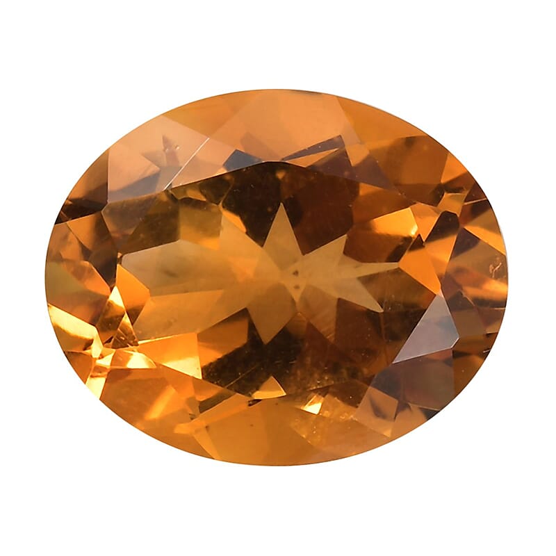 AA Serra Gaucha Citrine (Ovl 11x9 mm) 2.81 ctw Loose Gemstone
