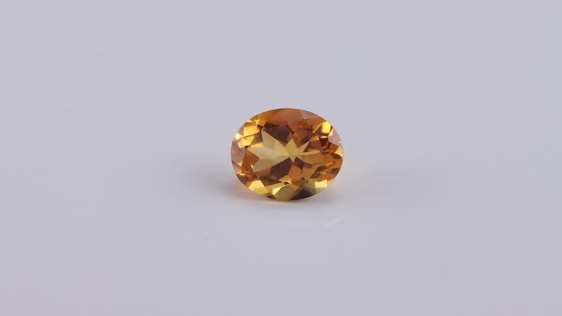 AA Serra Gaucha Citrine (Ovl 11x9 mm) 2.81 ctw Loose Gemstone