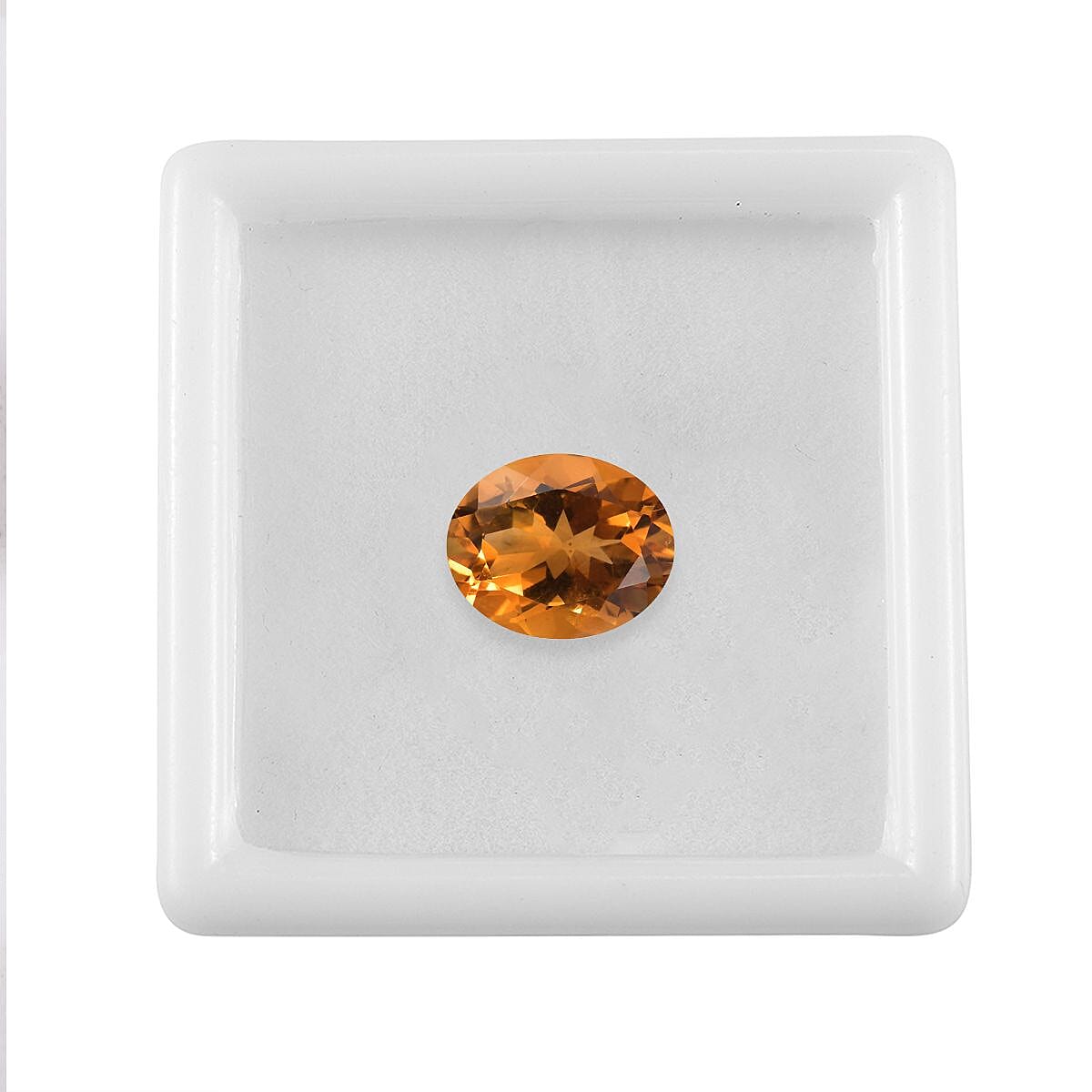 AA Serra Gaucha Citrine (Ovl 11x9 mm) 2.81 ctw Loose Gemstone image number 3