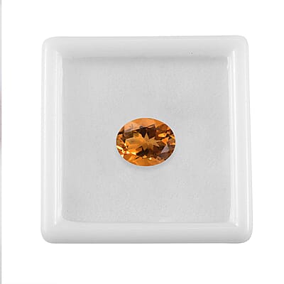 AA Serra Gaucha Citrine (Ovl 11x9 mm) 2.81 ctw Loose Gemstone