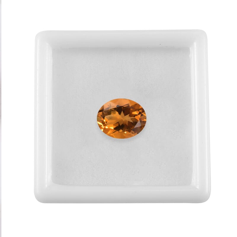 AA Serra Gaucha Citrine (Ovl 11x9 mm) 2.81 ctw Loose Gemstone