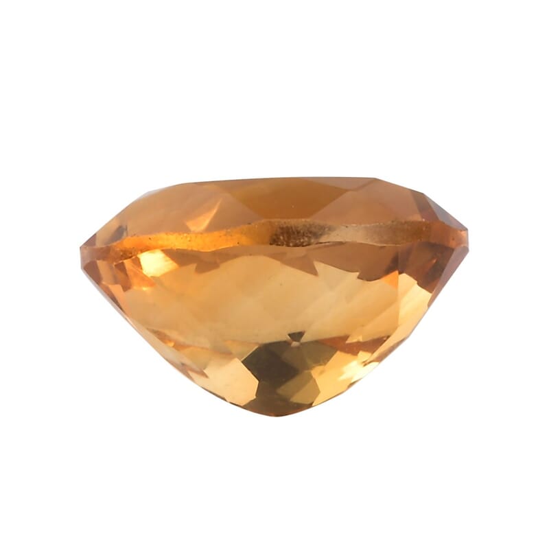 AA Serra Gaucha Citrine (Ovl 12x10 mm) 3.96 ctw Loose Gemstone
