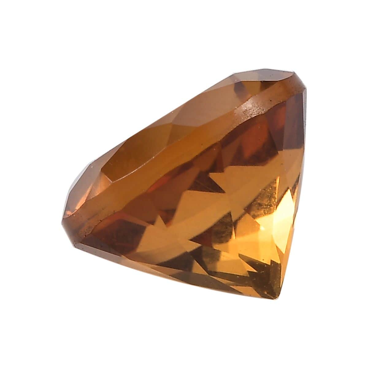 Serra Gaucha Citrine (Rnd 10 mm) 3.16 ctw Loose Gemstone image number 2