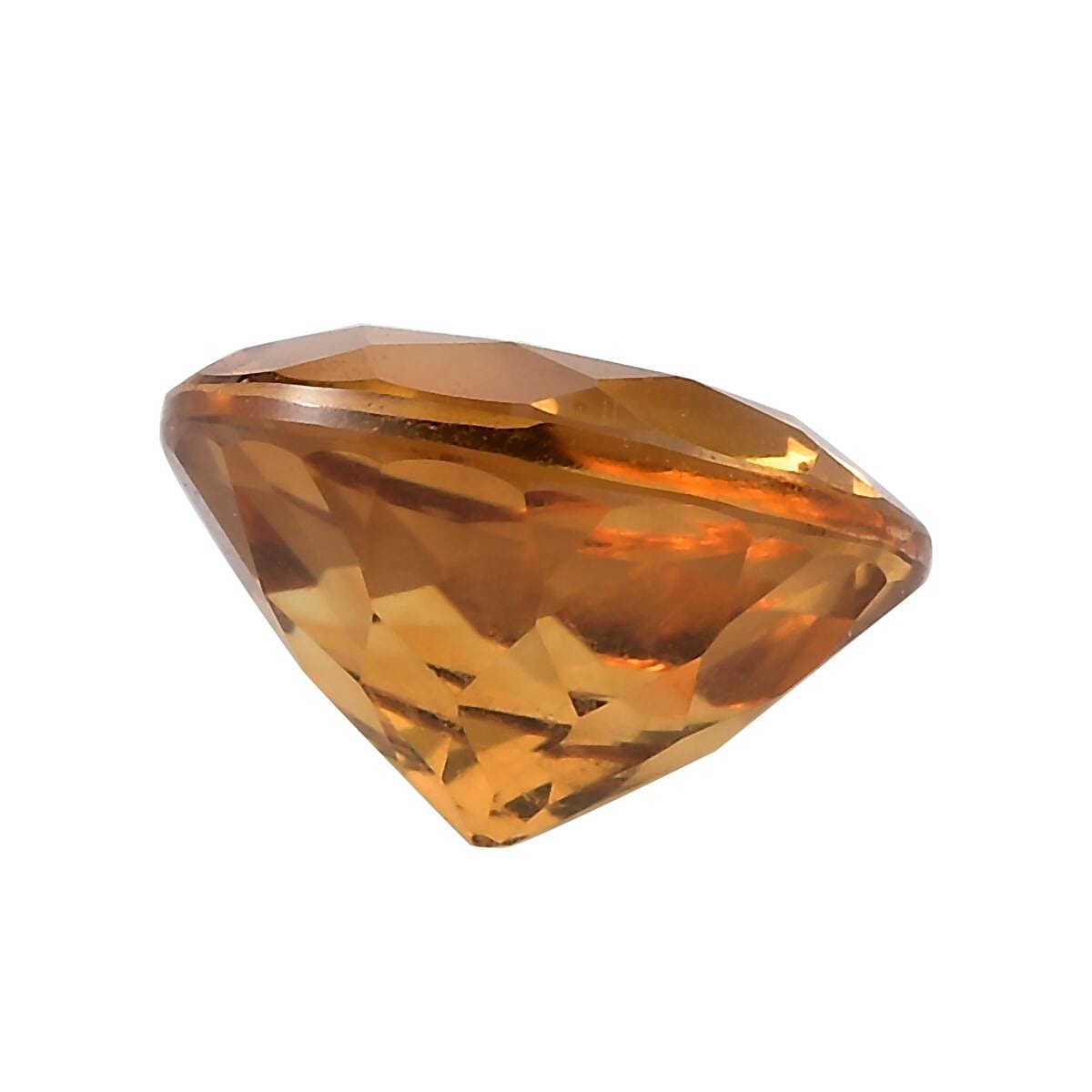 Serra Gaucha Citrine (Rnd 9 mm) 2.42 ctw Loose Gemstone image number 2