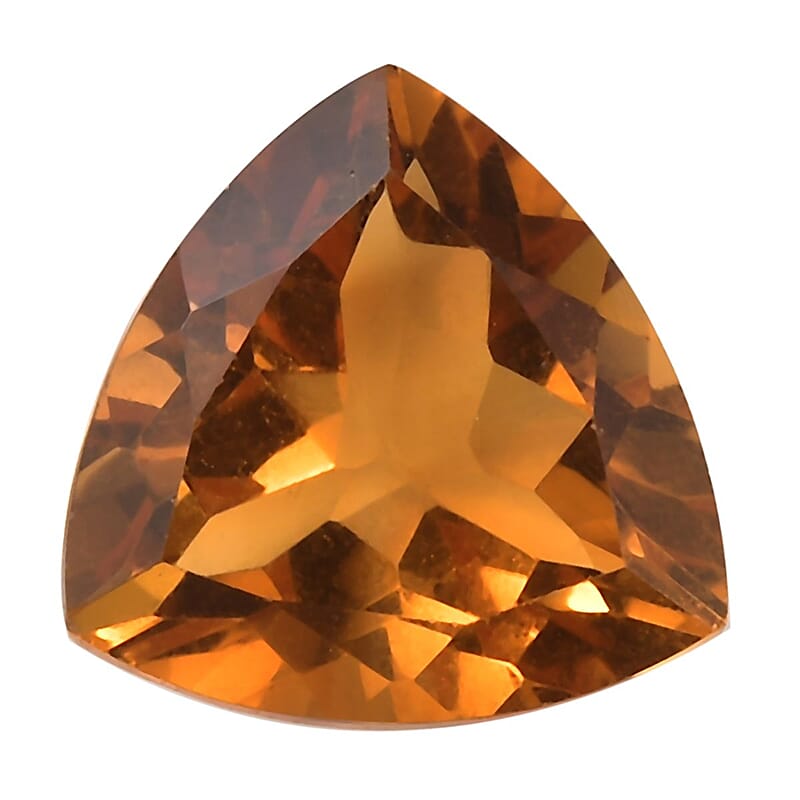 AAA Serra Gaucha Citrine (Trl 9 mm) 1.95 ctw Loose Gemstone