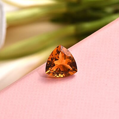 AAA Serra Gaucha Citrine (Trl 9 mm) 1.95 ctw Loose Gemstone