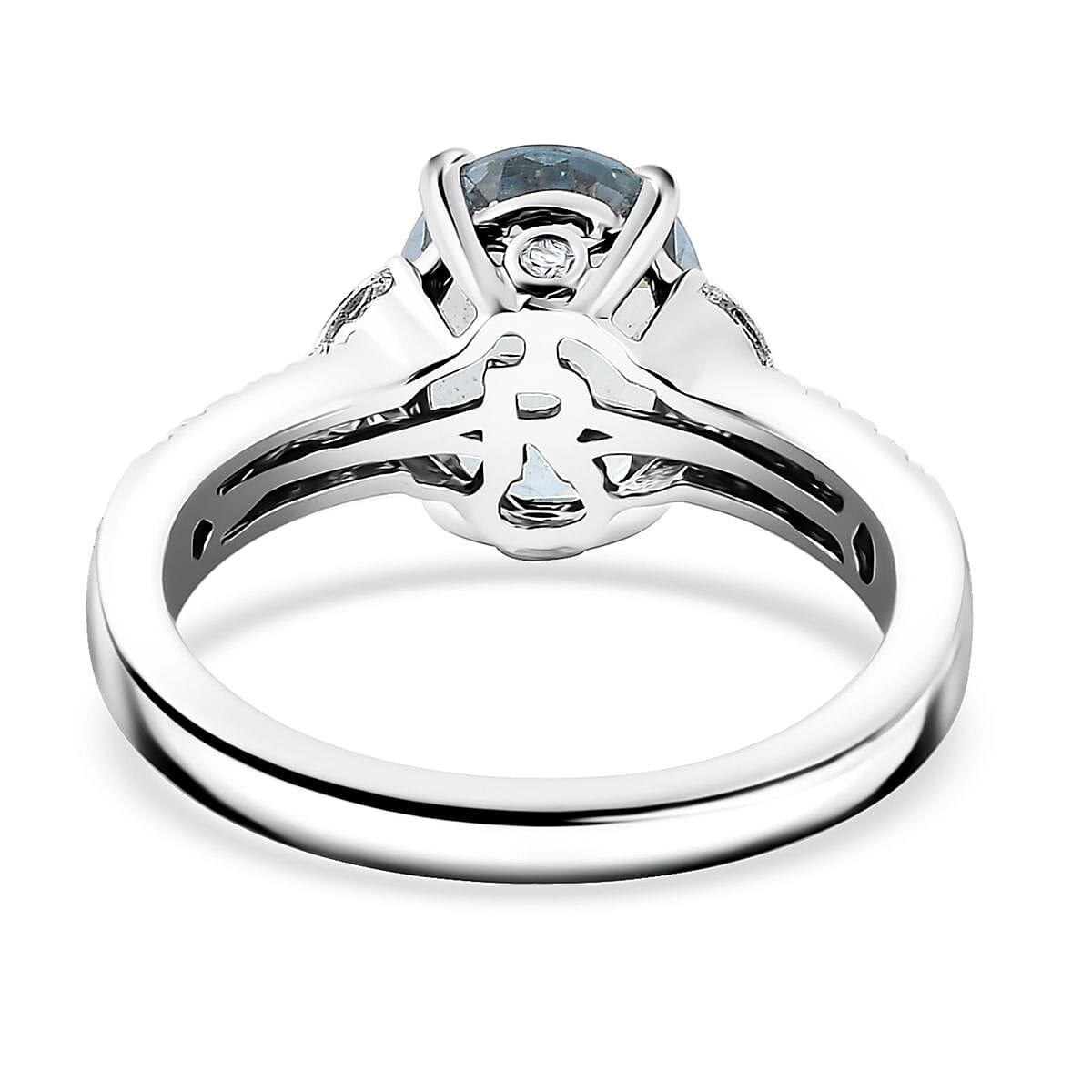 AAAA Kagem Zambian Emerald and Diamond E-F VS 2.50 ctw Ring in 950 Platinum (Size 7.0)