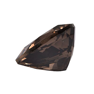 Brazilian Smoky Quartz Set of 2 (Trl 16 mm) 24.75 ctw Loose Gemstone