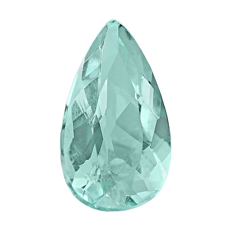 Certified & Appraised AAAA Paraiba Tourmaline (Pear Free Size) 0.87 ctw