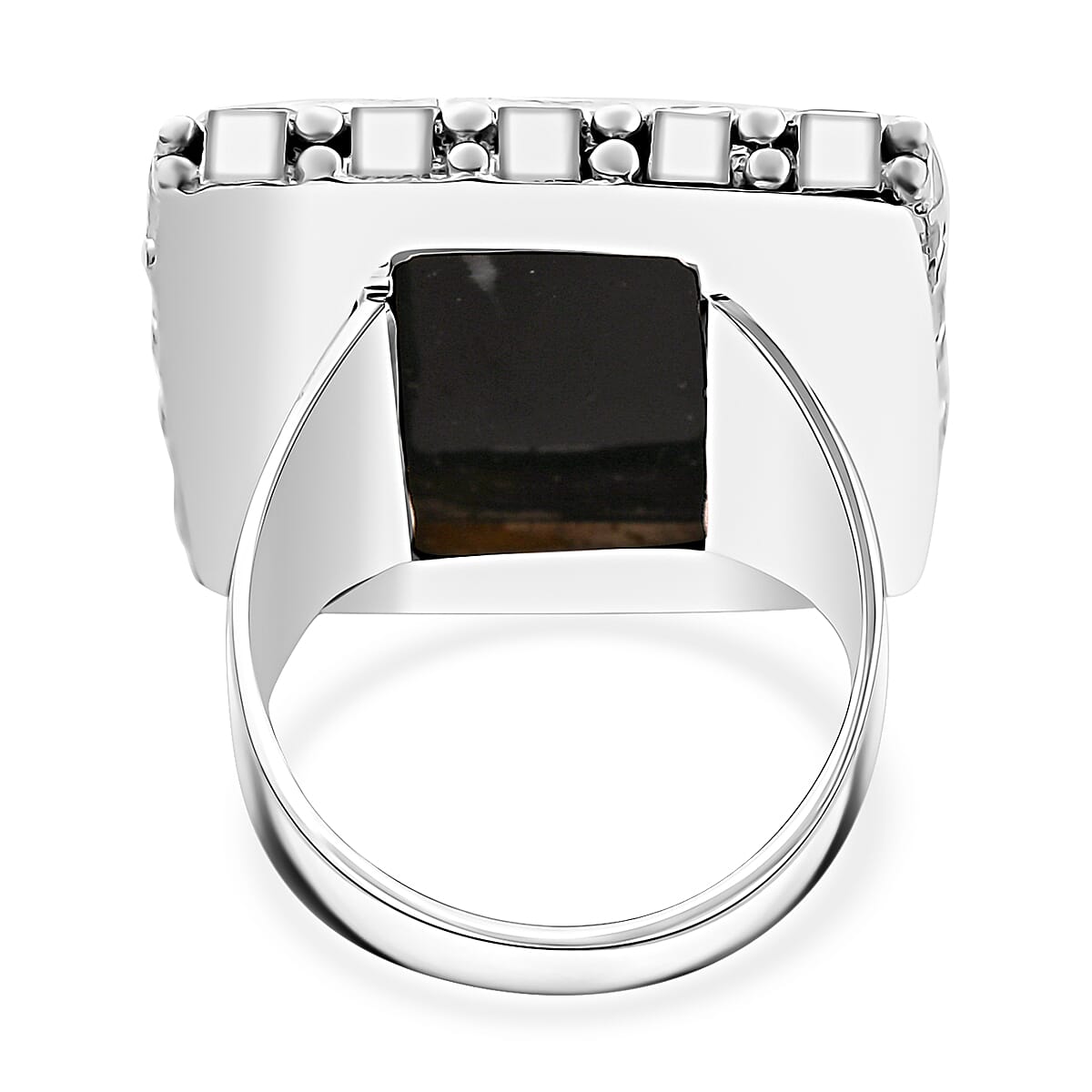 Sajen Silver Abalone Shell Ring in Sterling Silver (Size 10.0)