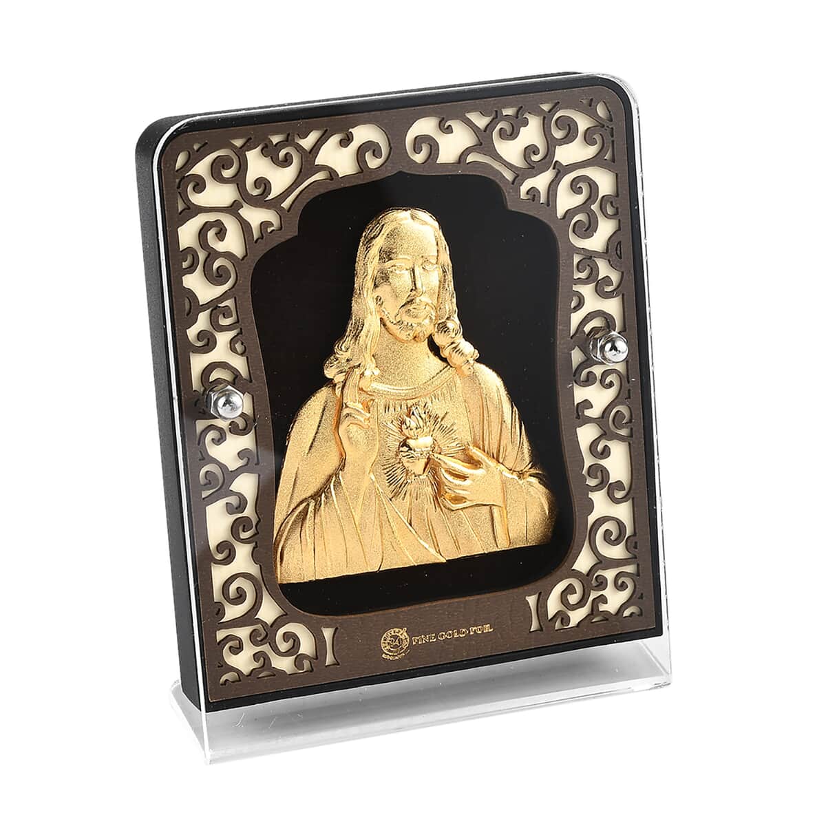 24K Yellow Gold Foil Jesus image number 0