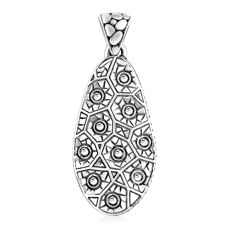 Bali Legacy Sterling Silver Pendant without Chain 12.25 Grams