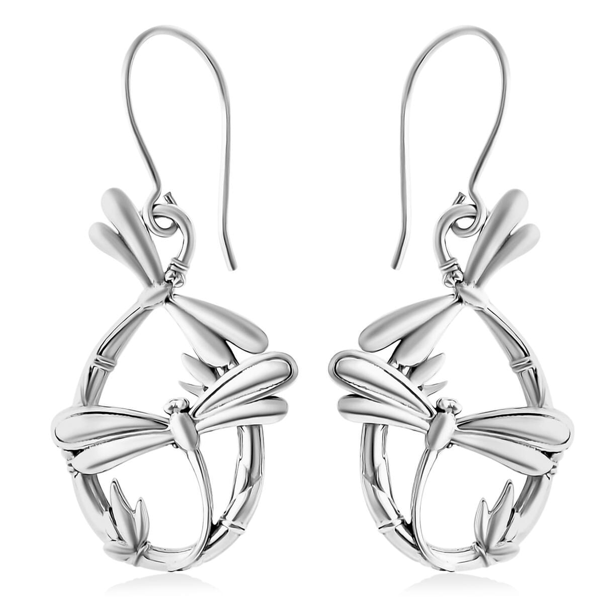 Bali Legacy Dragonfly Earrings in Sterling Silver 4.49 Grams image number 0