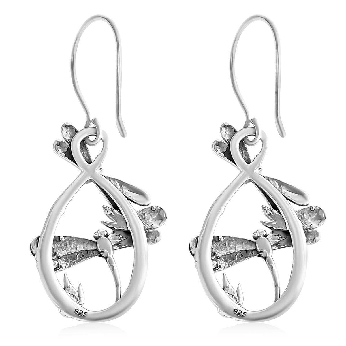 Bali Legacy Dragonfly Earrings in Sterling Silver 4.49 Grams image number 3