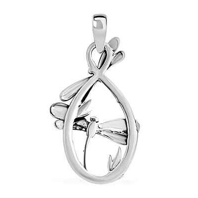 D'Joy Bali Legacy Dragonfly Pendant without Chain in Sterling Silver 3.90 Grams